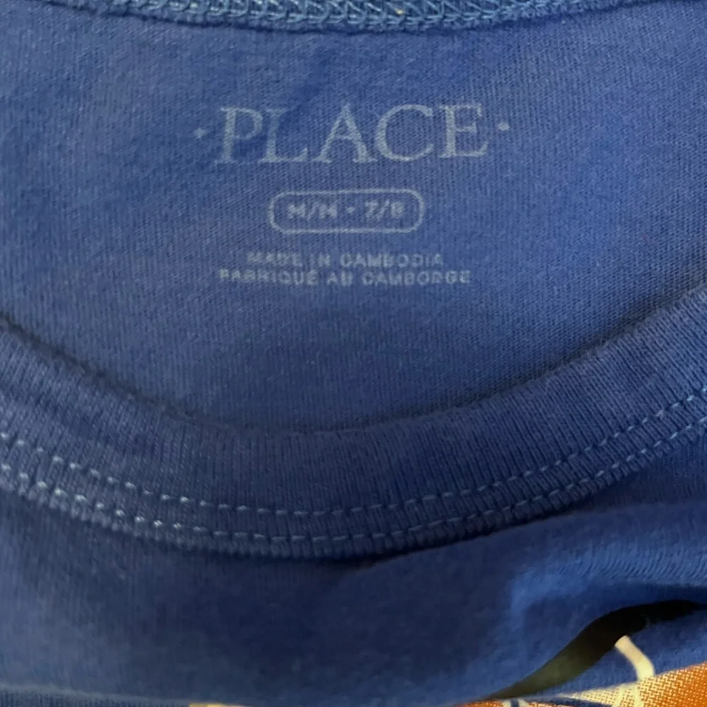 The Children's Place Blue Slam Dunk Long Sleeve Tee